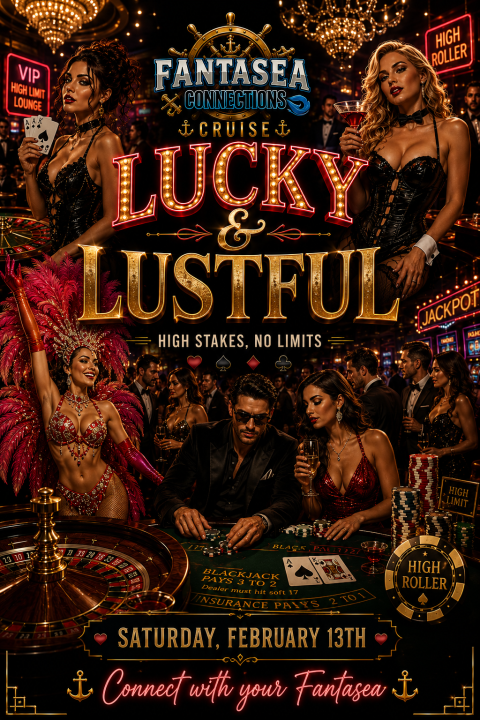 Lucky & Lustful official FantaSea theme artwork