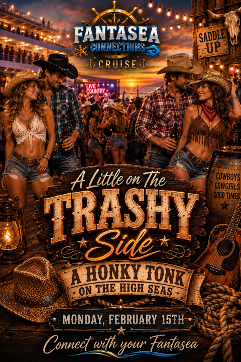 A Little on the Trashy Side official FantaSea theme artwork